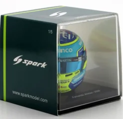 1/5 CASQUE F1 FERNANDO ALONSO - ASTON MARTIN ARAMCO FORMULE 1 TEAM 2025