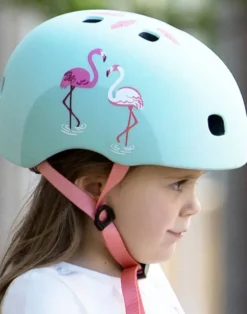 CASQUE FLAMINGO - BOUCLE MAGNETIQUE- LUMIERE LED INTEGREE - TAILLE S