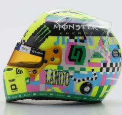 1/5 CASQUE LANDO NORRIS - MCLAREN FORMULE 1 TEAM - GP GRANDE BRETAGNE 2024