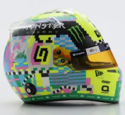 1/5 CASQUE LANDO NORRIS - MCLAREN FORMULE 1 TEAM - GP GRANDE BRETAGNE 2024