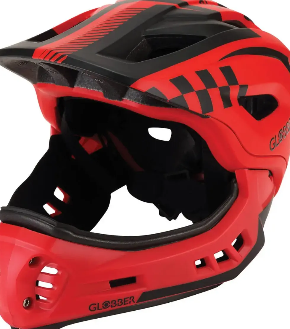 CASQUE RACING XS-S 48-53 CM ROUGE