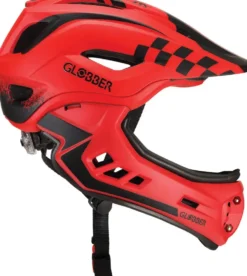 CASQUE RACING XS-S 48-53 CM ROUGE