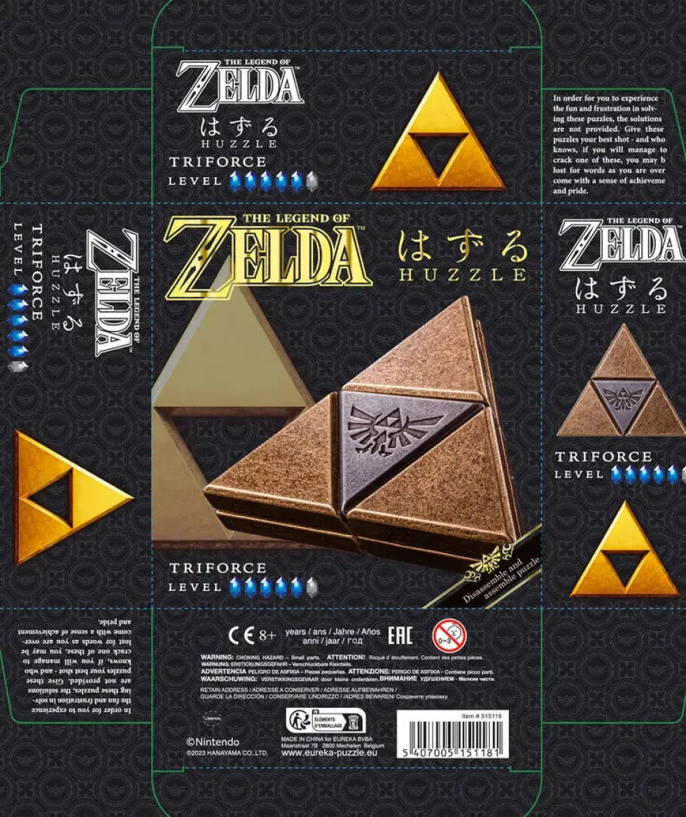 CASSE-TETE HUZZLE ZELDA TRIFORCE (DIFF.5)