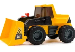 CATERPILAR - POWER HAULERS 2,0 CHARGEUR FRONTAL PLASTIQUE 30 CM SONS, LUMIERES ET DETECTEUR MOUVEMENT