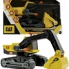 CATERPILAR - POWER HAULERS 2,0 EXCAVATRICE PLASTIQUE 30 CM SONS, LUMIERES ET DETECTEUR MOUVEMENT