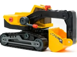 CATERPILAR - POWER HAULERS 2,0 EXCAVATRICE PLASTIQUE 30 CM SONS, LUMIERES ET DETECTEUR MOUVEMENT