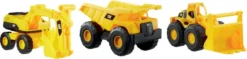 CATERPILLAR-CONSTRUCTION FLEET PACK DE 3 VEHICULES 25 CM CAMION