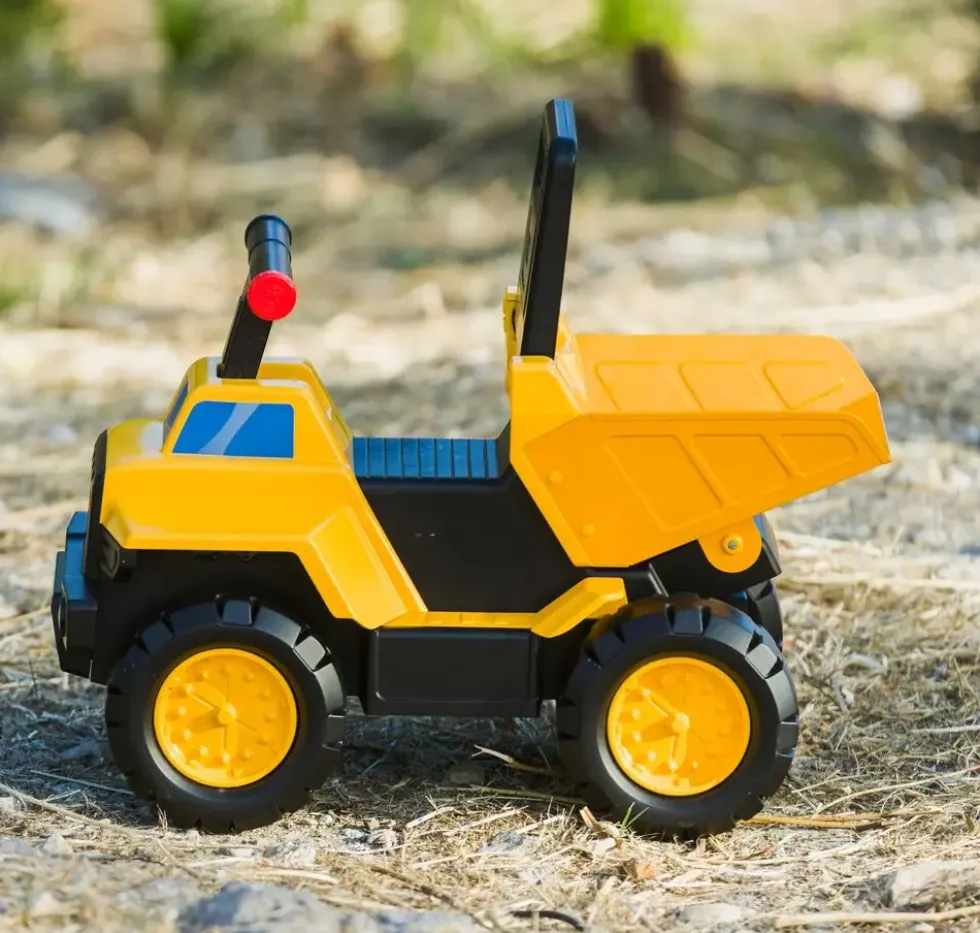 CATERPILLAR - TROTTEUR TRANSFORMABLE 2EN1 CAMION BENNE