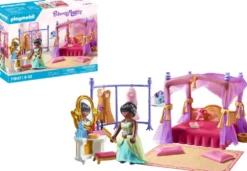 CHAMBRE DE PRINCESSE AVEC LIT BALDAQUIN - 71847