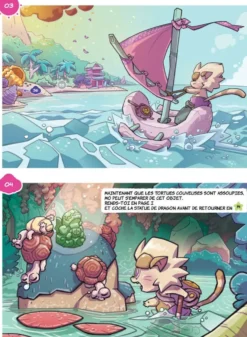 CHATONS ET DRAGONS - REVEIL DU VOLCAN LA BD DONT TU ES LE PET