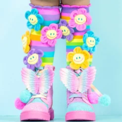 CHAUSSETTES A FLEURS