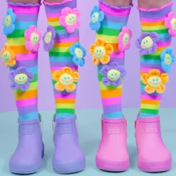 CHAUSSETTES A FLEURS