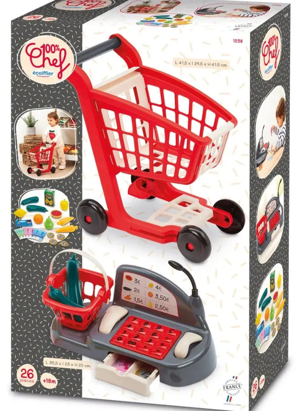 100 % CHEF - CHARIOT-CAISSE ENREGISTREUSE