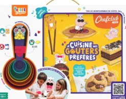 CHEFCLUB - COFFRET - JE CUISINE MES GOUTERS PREFERES AVEC LES TASSES