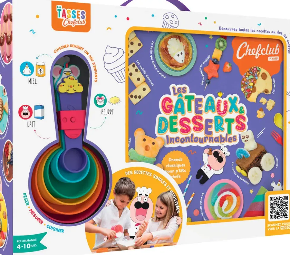 CHEFCLUB - COFFRET LES GATEAUX - DESSERTS INCONTOURNABLES