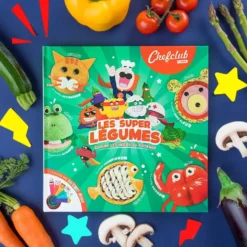 CHEFCLUB KIDS - COFFRET KIDS : LES SUPER LEGUMES ET LE COUTEAU