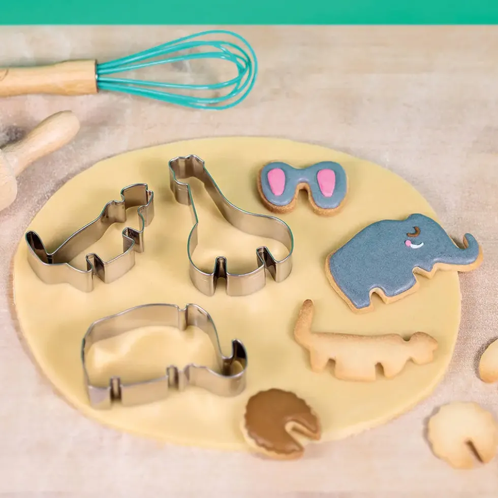 CHEFCLUB KIDS - EMPORTE-PIECES - LES BISCUITS SAFARI 3D