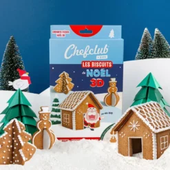 CHEFCLUB KIDS - EMPORTE-PIECES - LES BISCUITS DE NOEL 3D