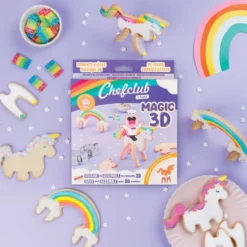 CHEFCLUB KIDS - EMPORTE-PIECES - LES BISCUITS LICORNES 3D
