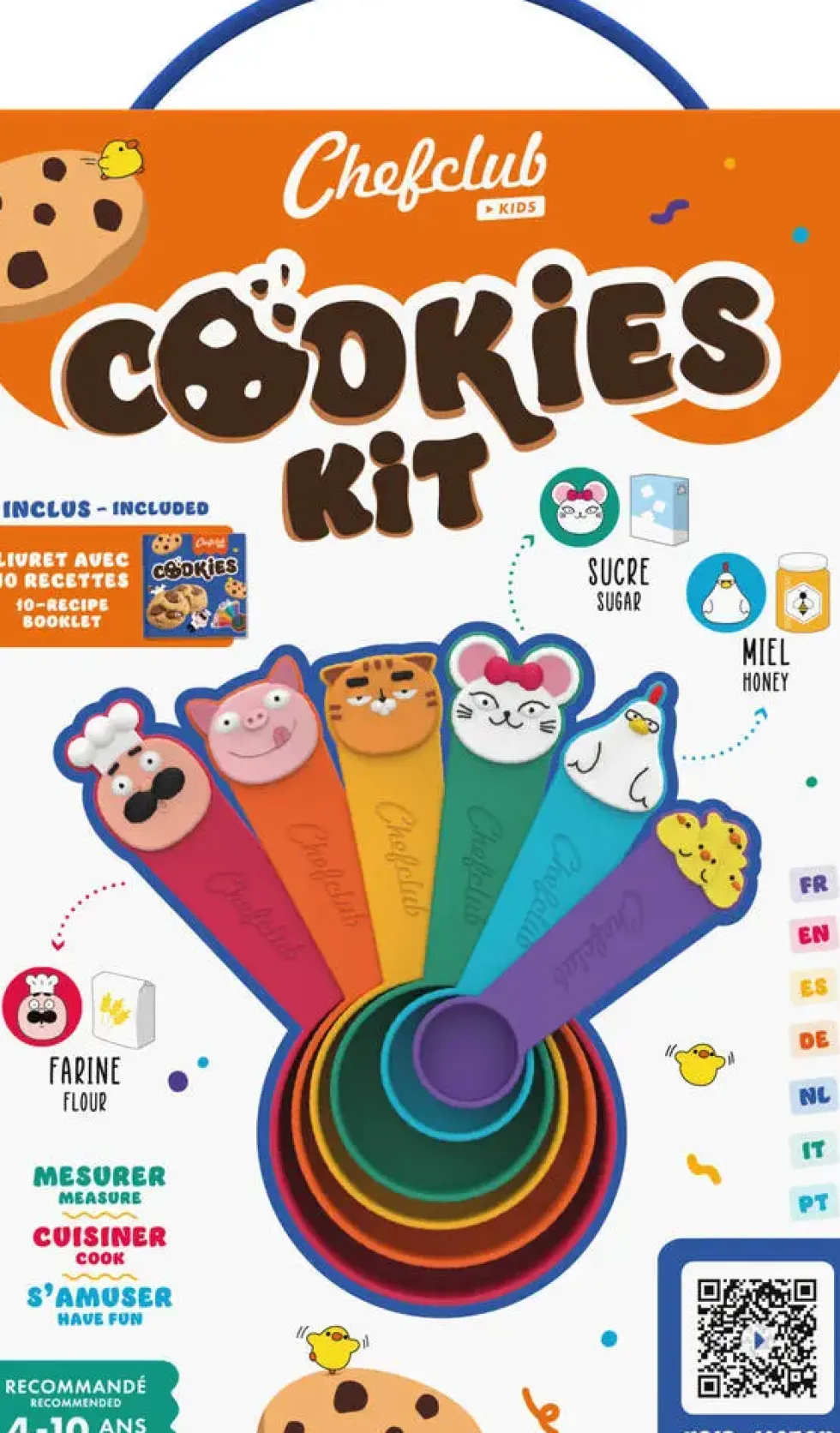 CHEFCLUB KIDS - KIT COOKIES ET TASSES