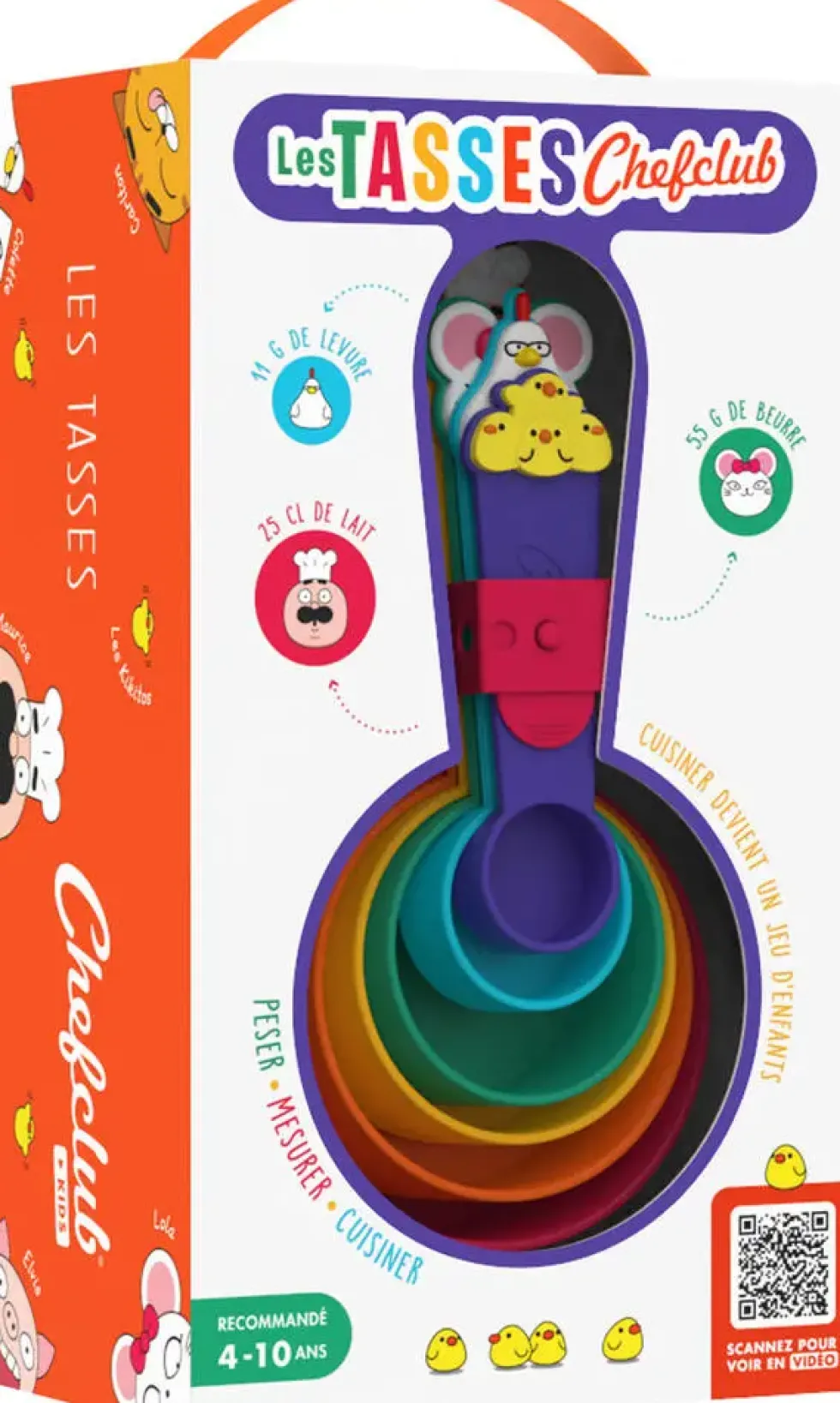 CHEFCLUB KIDS - MINI COFFRET LES TASSES