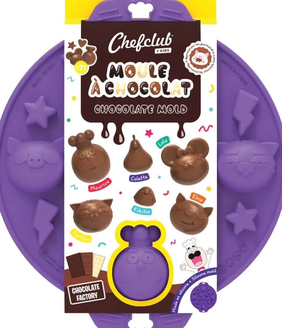 CHEFCLUB KIDS - MOULE A CHOCOLAT