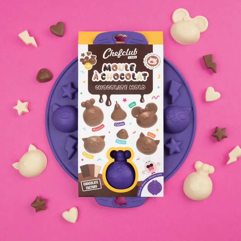 CHEFCLUB KIDS - MOULE A CHOCOLAT