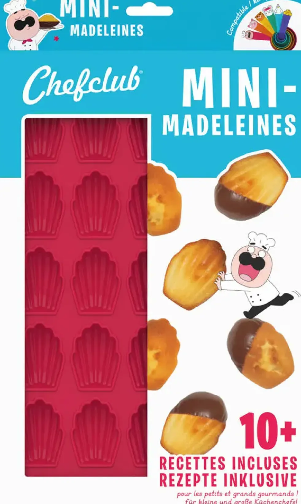 CHEFCLUB KIDS - MOULE LES MINI MADELAINES