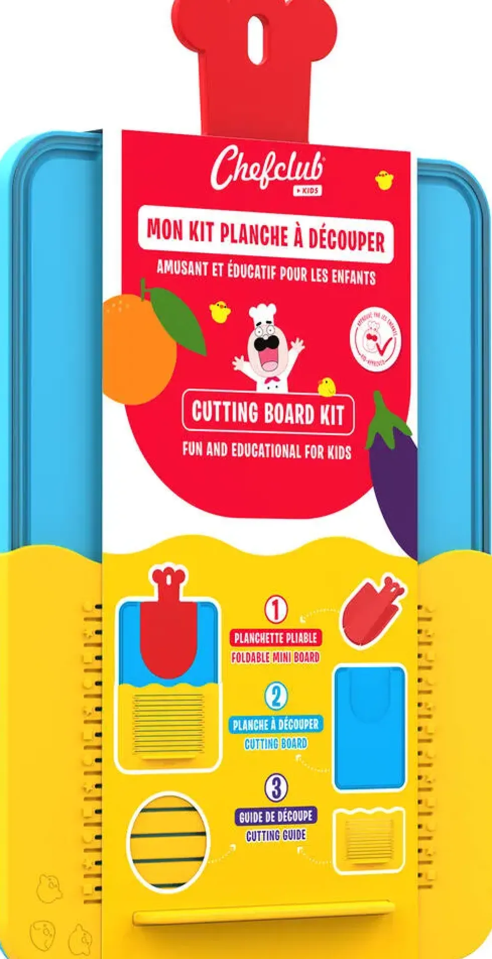 CHEFCLUB KIDS - PLANCHE A DECOUPER