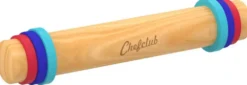 CHEFCLUB KIDS - ROULEAU A PATISSERIE AVEC ANNEAUX AJUSTABLES