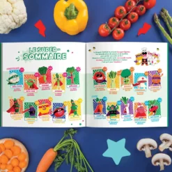 CHEFCLUB - LIVRE KIDS - LES SUPERS LEGUMES