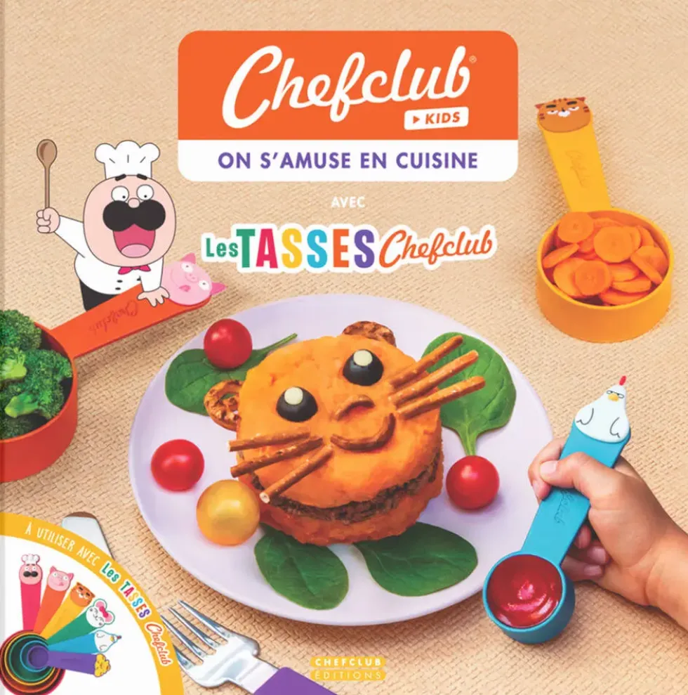 CHEFCLUB - LIVRE KIDS - ON S'AMUSE EN CUISINE