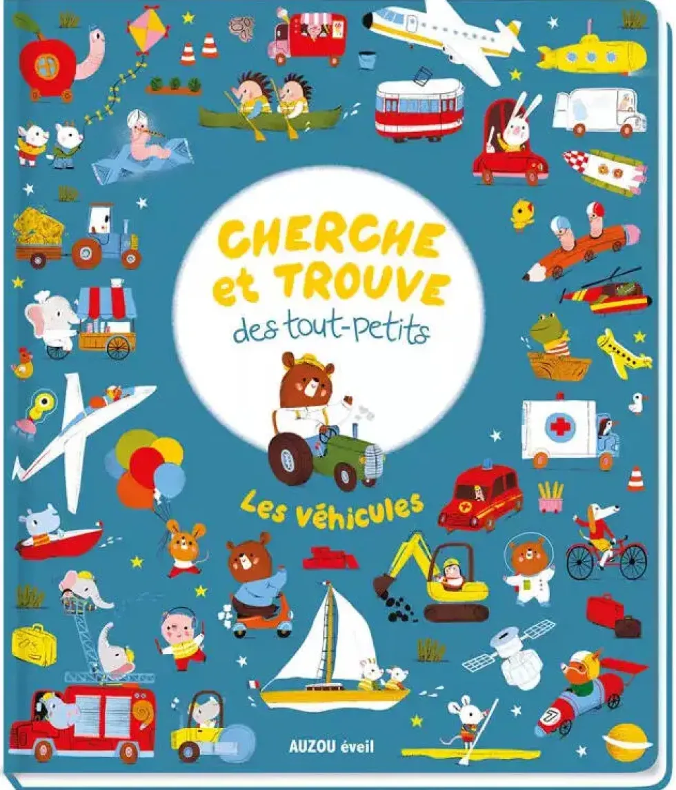 CHERCHE ET TROUVE DES TOUT-PETITS - LES VEHICULES