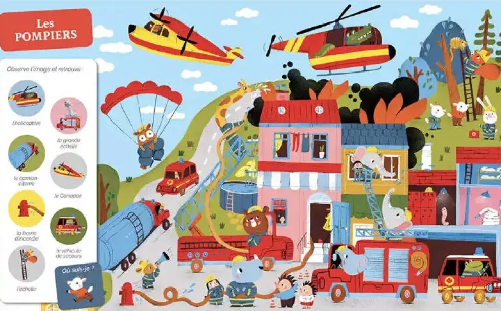 CHERCHE ET TROUVE DES TOUT-PETITS - LES VEHICULES