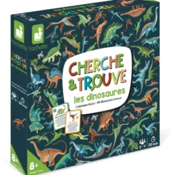 CHERCHE ET TROUVE LES DINOSAURES