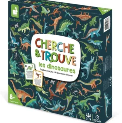CHERCHE ET TROUVE LES DINOSAURES