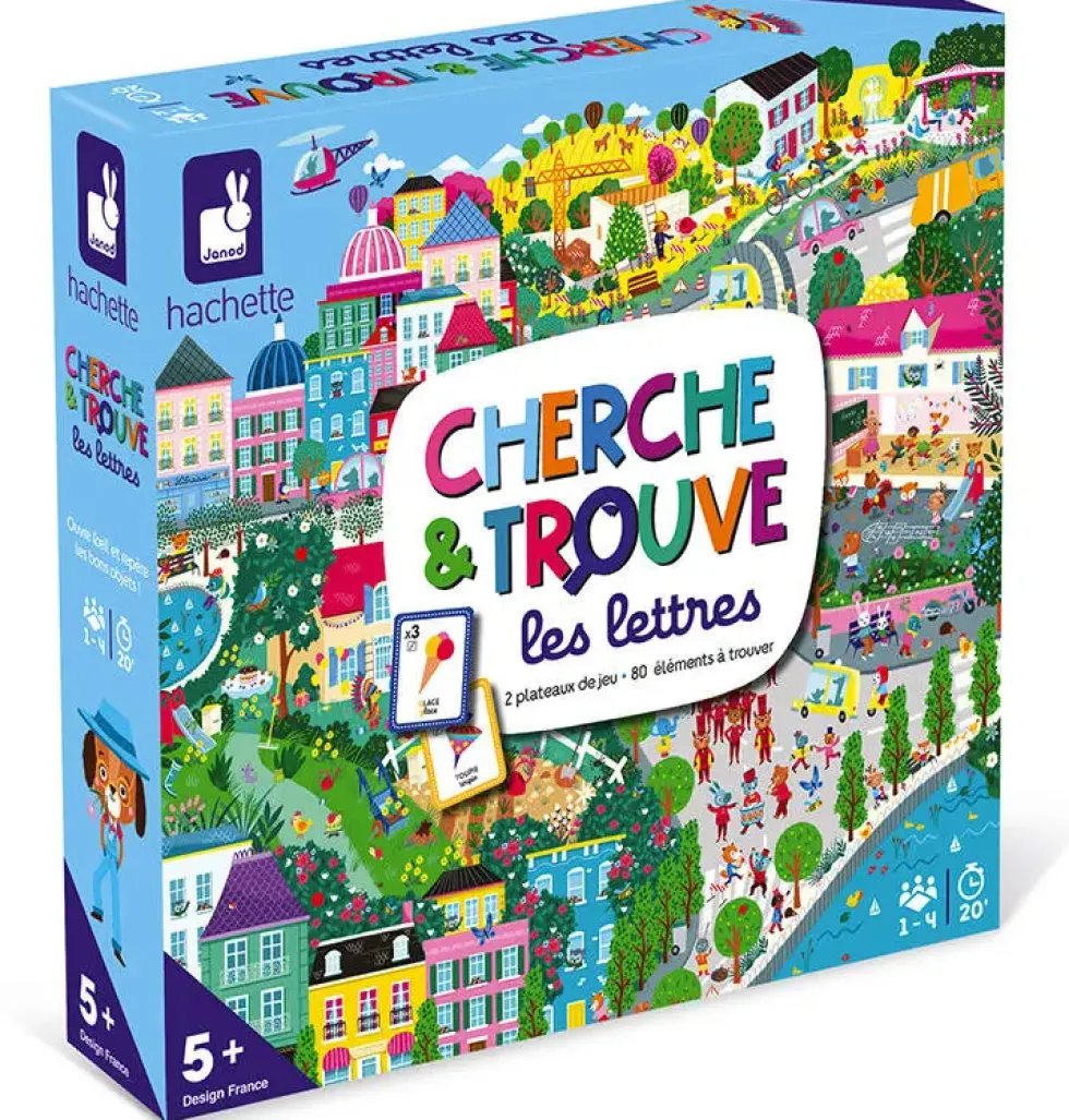 CHERCHE ET TROUVE - LES LETTRES
