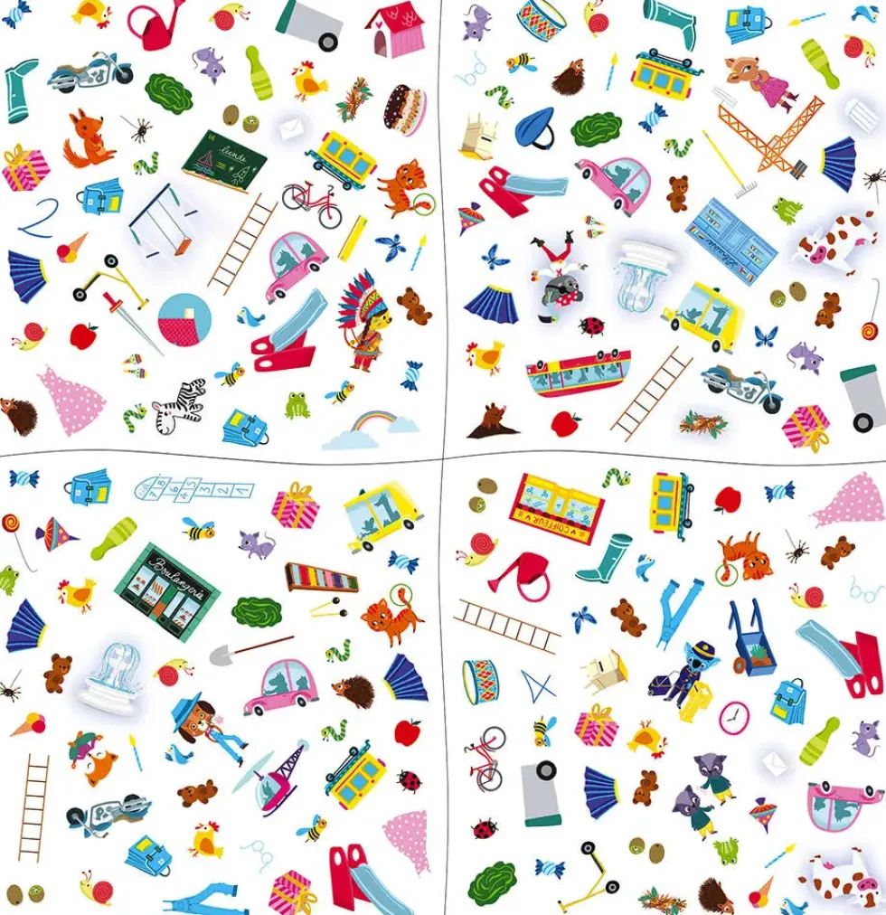 CHERCHE ET TROUVE - LES LETTRES