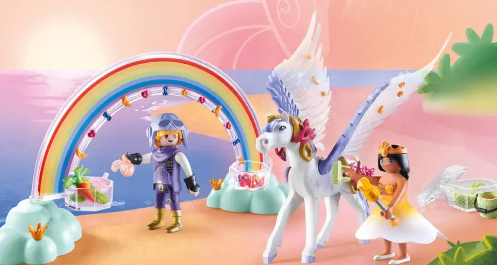 CHEVAL AILE A DECORER - 71361