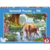 CHEVAUX DANS LE RUISSEAU PUZZLE 150 PIECES
