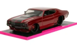 1/24 CHEVROLET CHEVELLE SS RED PINK SLIPS 1971