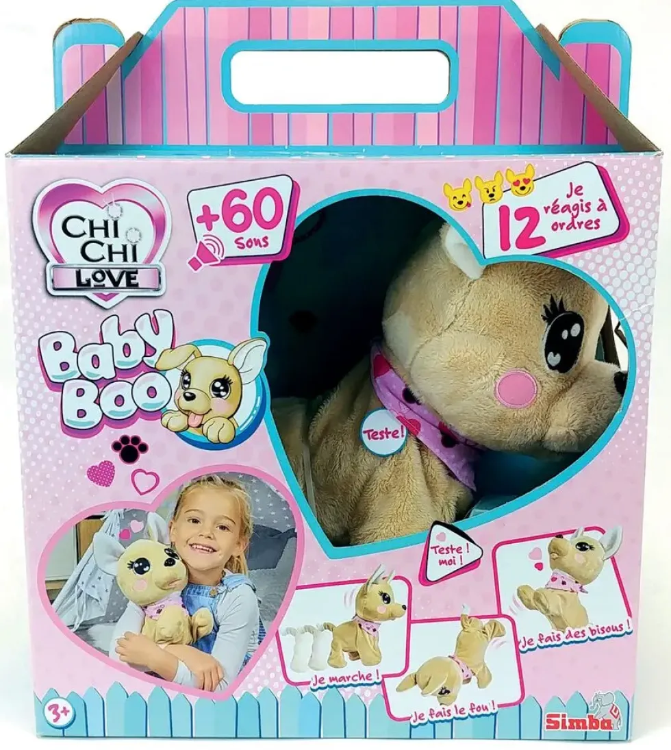 CHI CHI LOVE - PELUCHE BABY BOO INTERACTIF