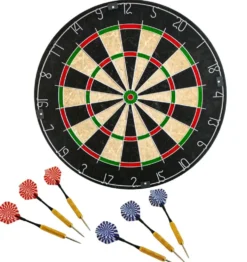 CIBLE AVEC FLECHETTES ACIER