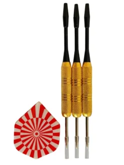 CIBLE AVEC FLECHETTES ACIER