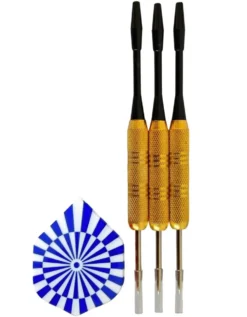 CIBLE AVEC FLECHETTES ACIER