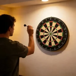 CIBLE AVEC FLECHETTES ACIER