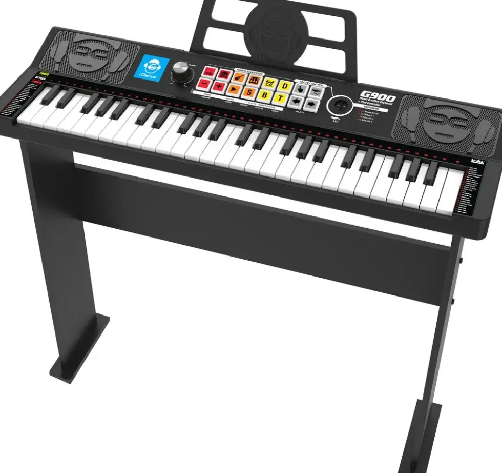 CLAVIER 49 TOUCHES AVEC SUPPORT EN BOIS