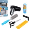 CLEMENT CLEMENTINE KIT BARBIER BLEU 35 CM X 31 CM