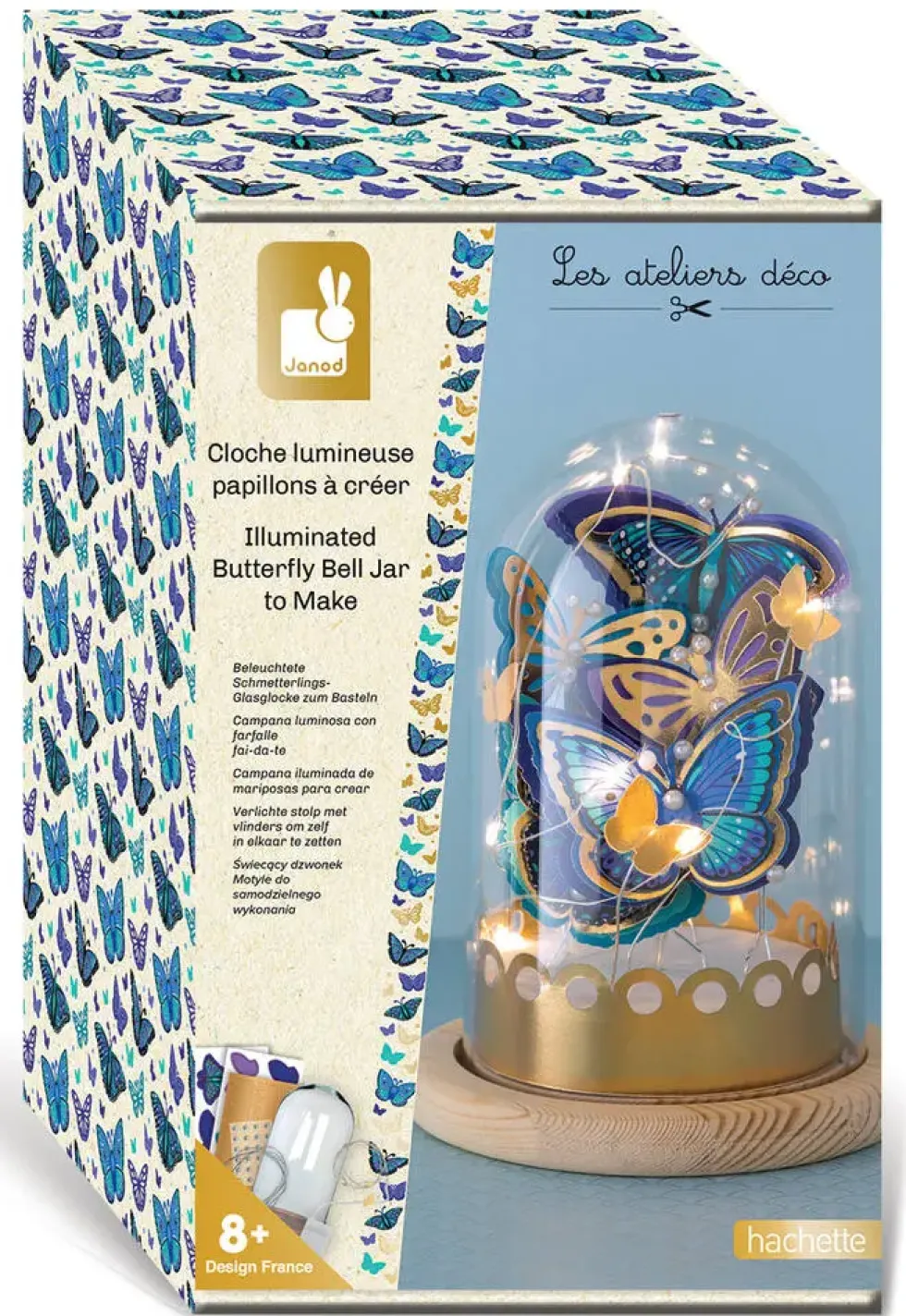 CLOCHE LUMINEUSE PAPILLONS A CREER