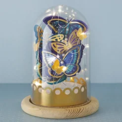 CLOCHE LUMINEUSE PAPILLONS A CREER